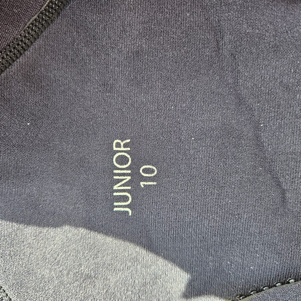 Kidder Junior Size 10 Wetsuit Shorty Black Blue Neoprene Kids Youth‎ Swim Suit - Picture 3 of 4